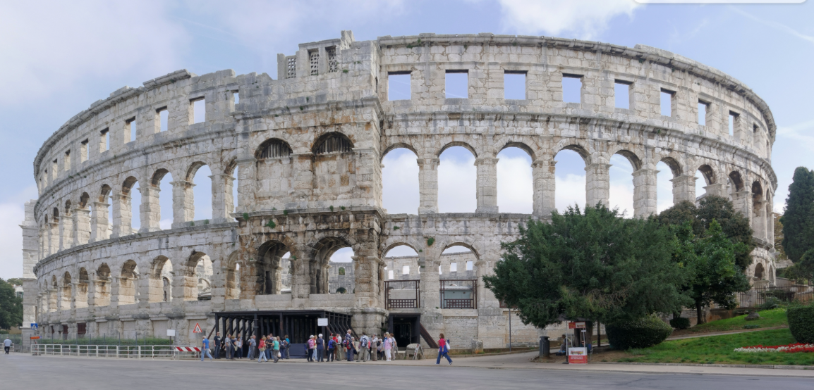 Pula Arena (Roman Amphitheatre), Pula, Istria, Croatia